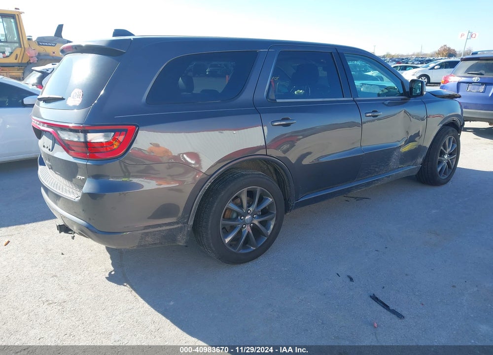 2018 DODGE DURANGO GT RWD VIN: 1C4RDHDG1JC154136