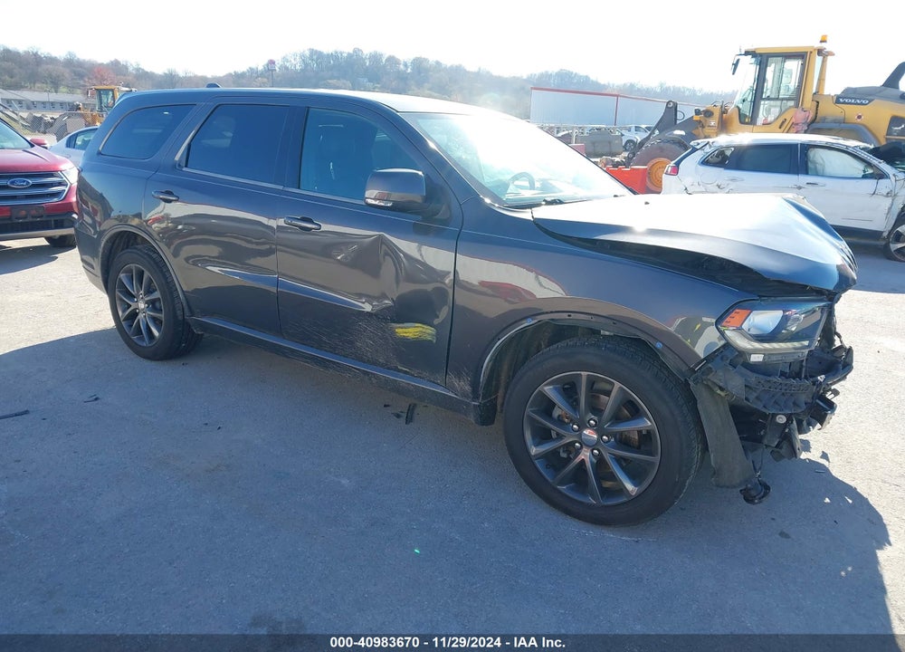 2018 DODGE DURANGO GT RWD VIN: 1C4RDHDG1JC154136