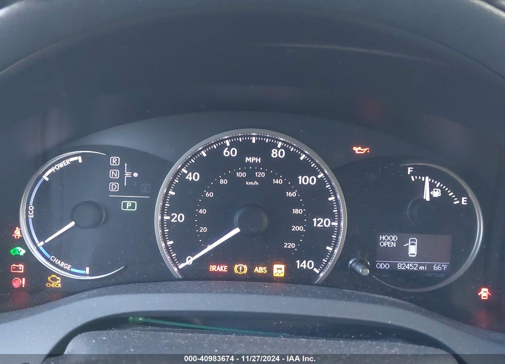 2016 LEXUS CT 200H VIN: JTHKD5BH5G2257424