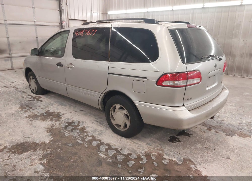 2003 TOYOTA SIENNA LE VIN: 4T3ZF13C53U550909