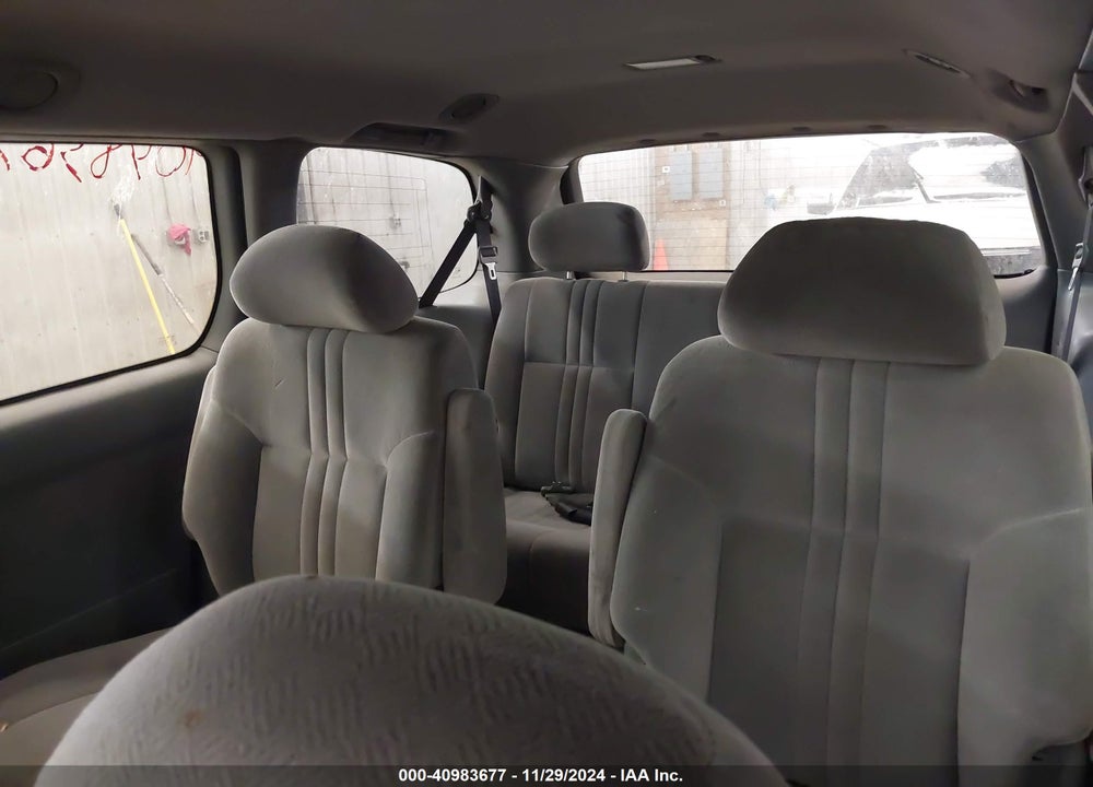 2003 TOYOTA SIENNA LE VIN: 4T3ZF13C53U550909