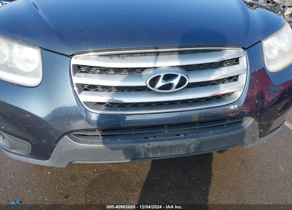 2012 HYUNDAI SANTA FE GLS VIN: 5XYZGDAB7CG127286