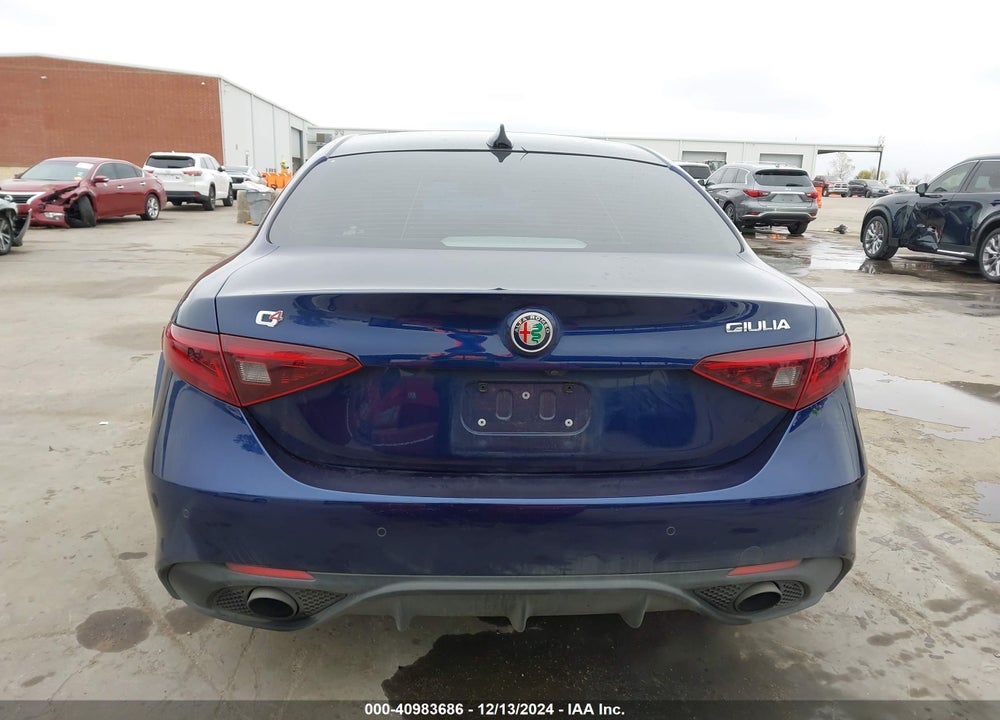 2017 ALFA ROMEO GIULIA AWD VIN: ZARFAEDN6H7541654