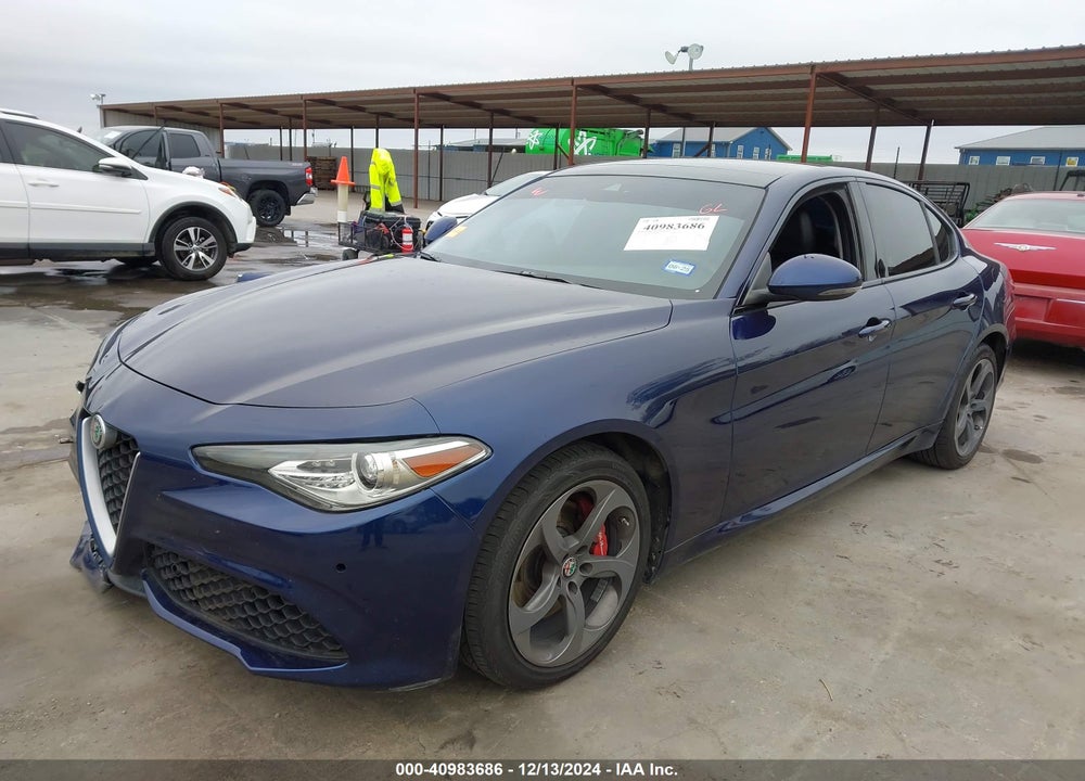 2017 ALFA ROMEO GIULIA AWD VIN: ZARFAEDN6H7541654