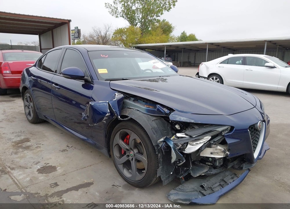 2017 ALFA ROMEO GIULIA AWD VIN: ZARFAEDN6H7541654