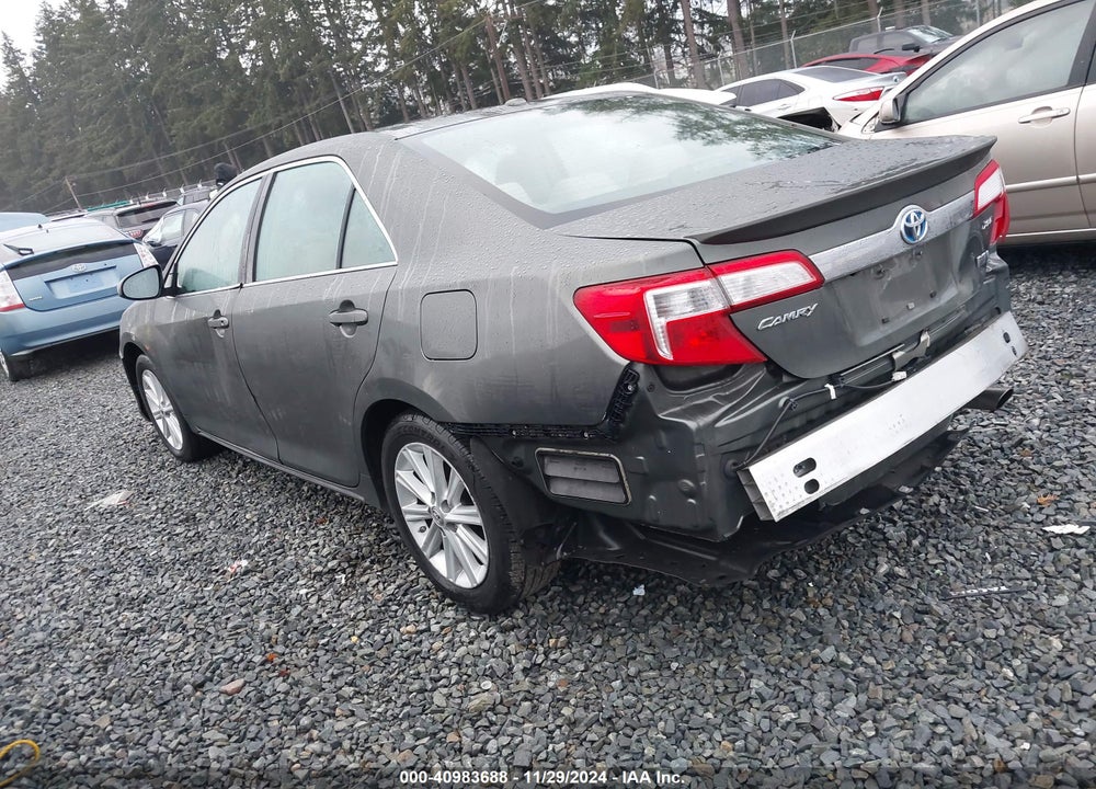 2012 TOYOTA CAMRY HYBRID XLE VIN: 4T1BD1FK0CU055276
