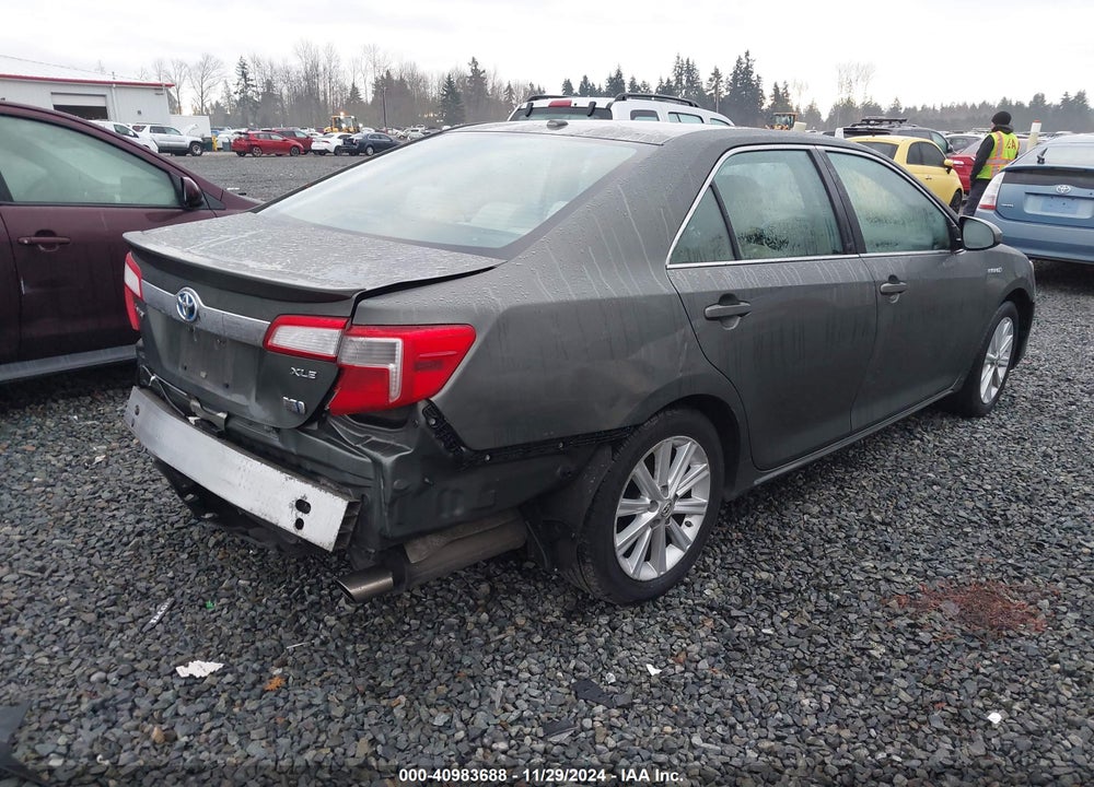 2012 TOYOTA CAMRY HYBRID XLE VIN: 4T1BD1FK0CU055276