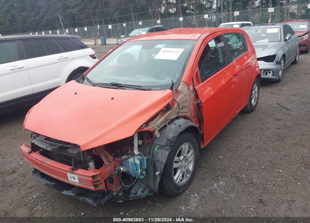 2012 CHEVROLET SONIC 2LT VIN: 1G1JC6SH4C4116101