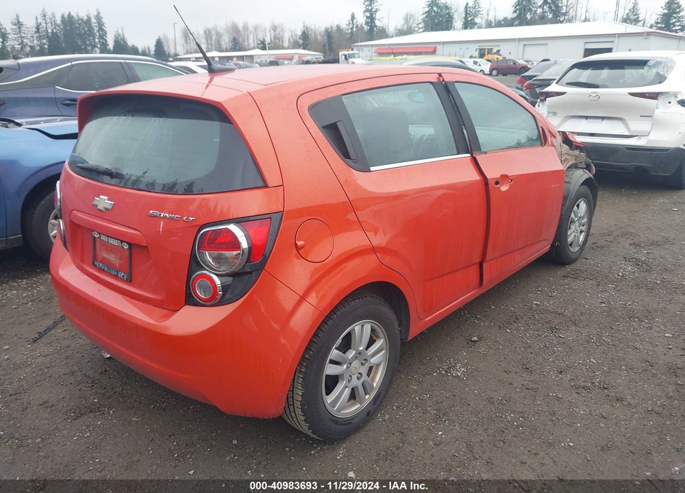2012 CHEVROLET SONIC 2LT VIN: 1G1JC6SH4C4116101