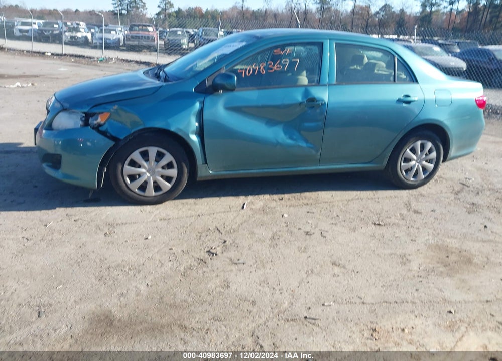 2010 TOYOTA COROLLA LE VIN: JTDBU4EE5A9116512