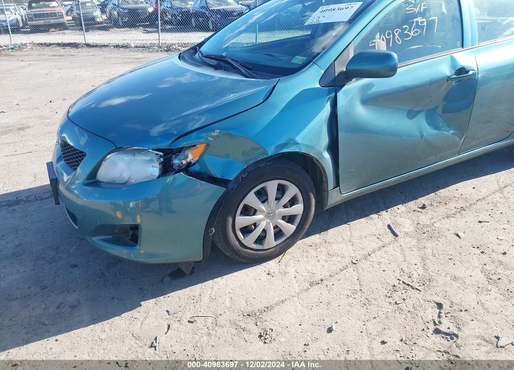 2010 TOYOTA COROLLA LE VIN: JTDBU4EE5A9116512