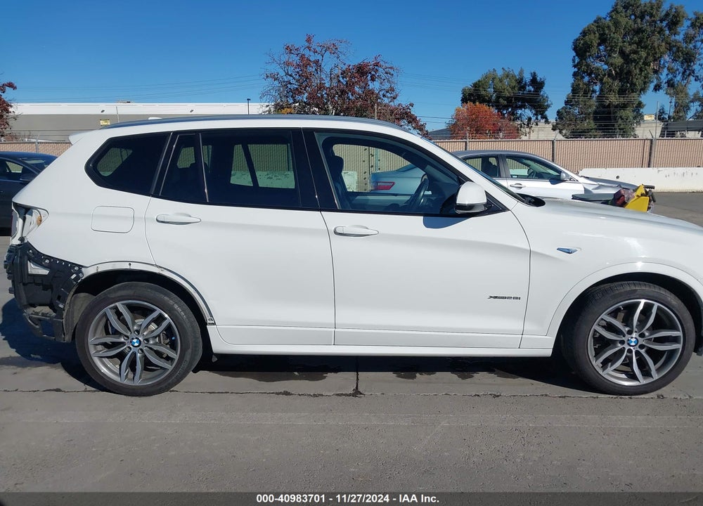 2015 BMW X3 XDRIVE28I VIN: 5UXWX9C59F0D56247