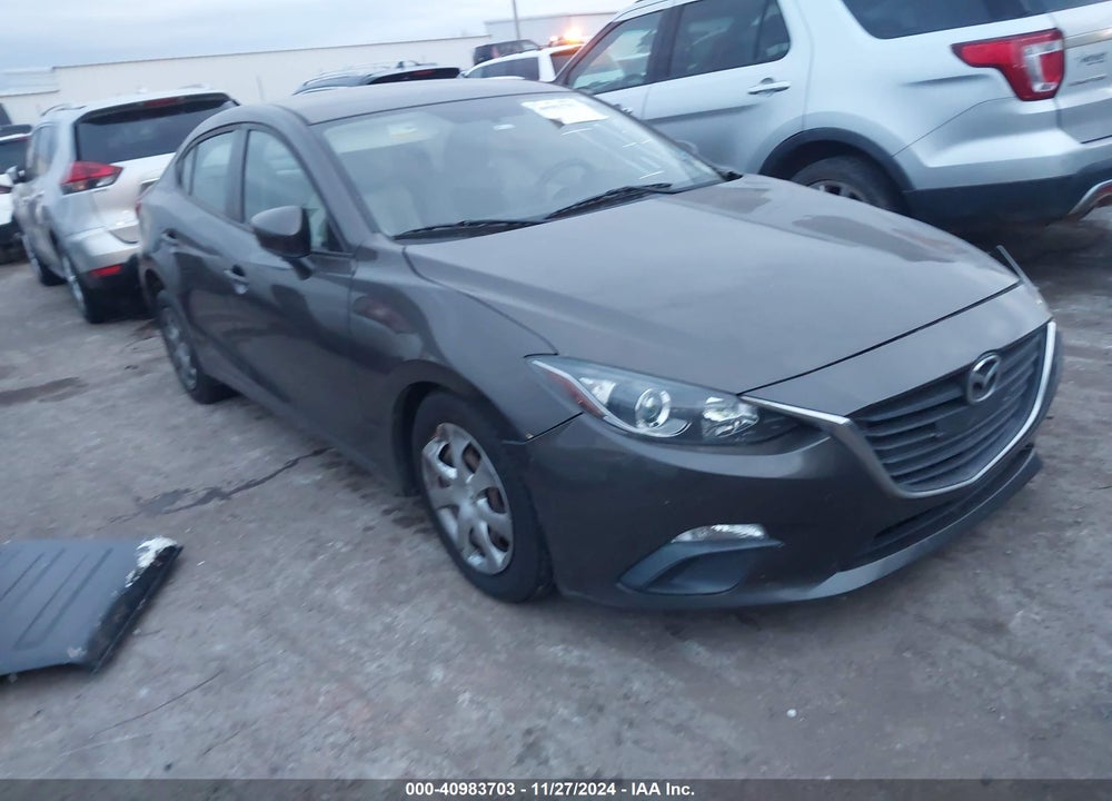 2016 MAZDA 3 VIN: 3MZBM1T76GM256644