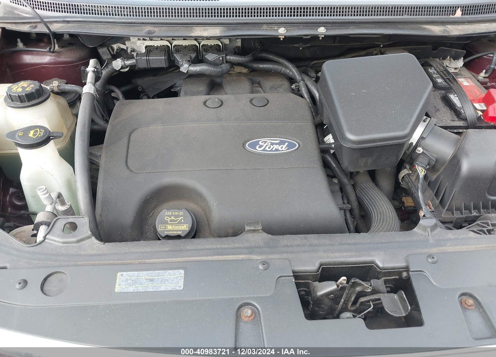 2011 FORD EDGE SEL VIN: 2FMDK4JC6BBB25500