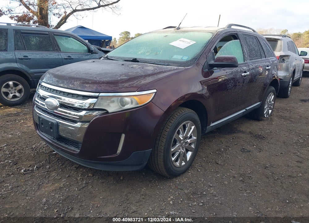 2011 FORD EDGE SEL VIN: 2FMDK4JC6BBB25500