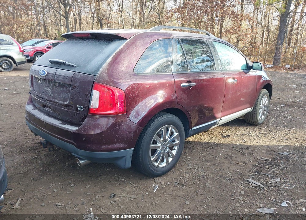 2011 FORD EDGE SEL VIN: 2FMDK4JC6BBB25500