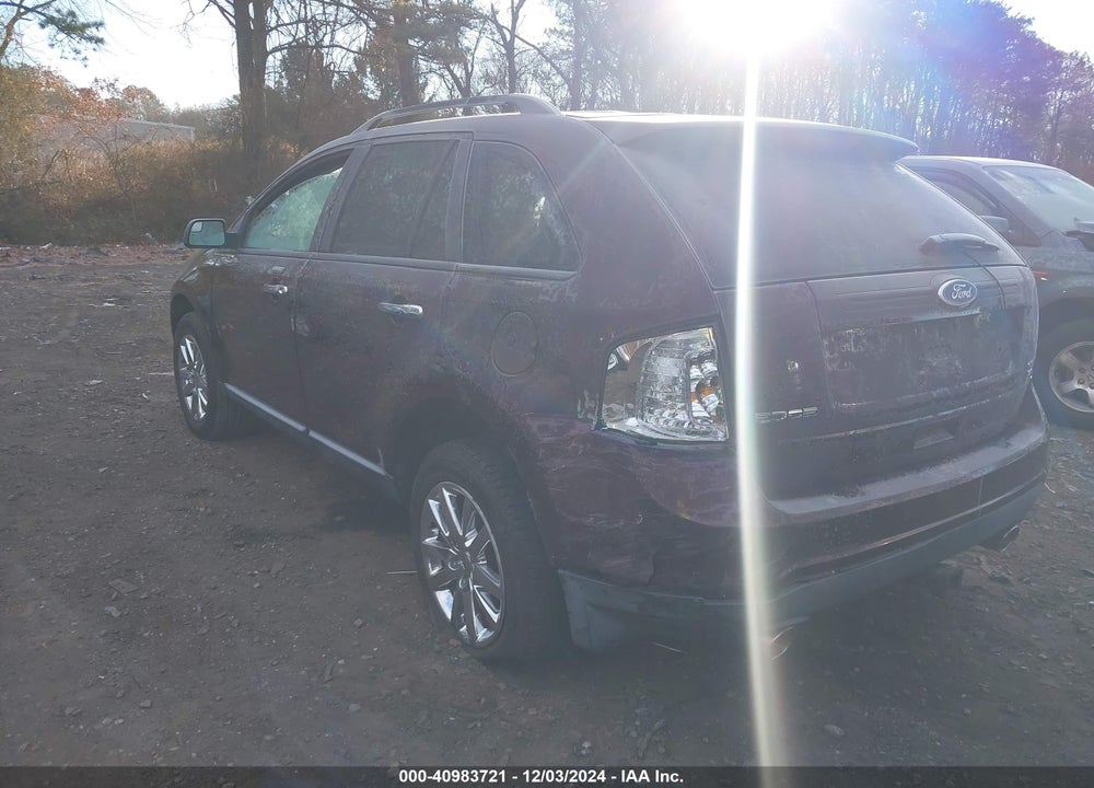 2011 FORD EDGE SEL VIN: 2FMDK4JC6BBB25500