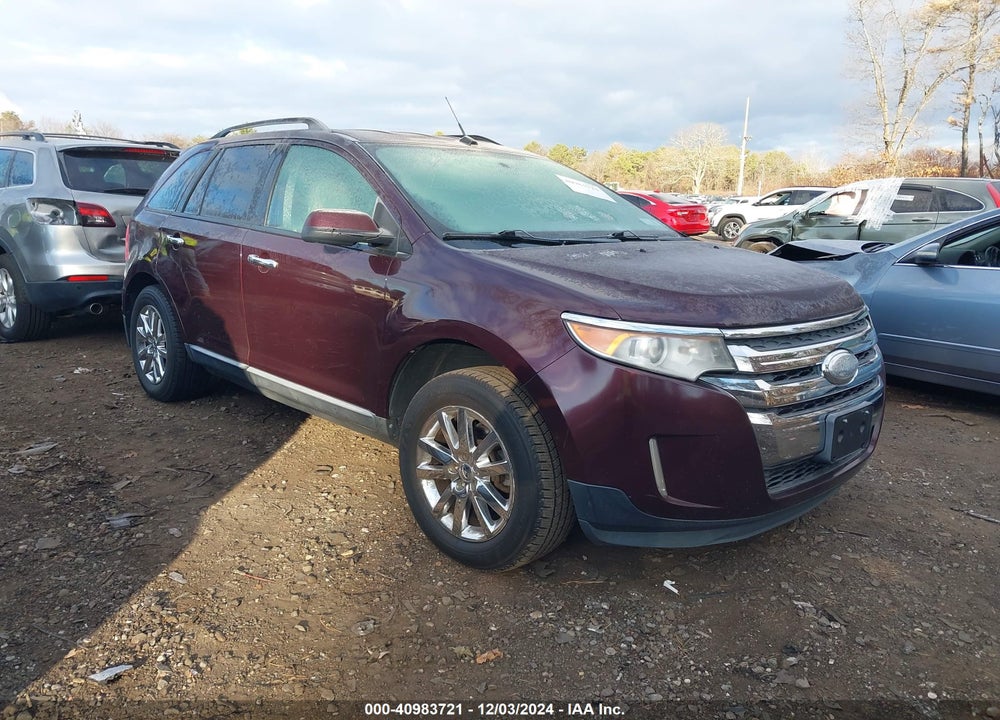 2011 FORD EDGE SEL VIN: 2FMDK4JC6BBB25500