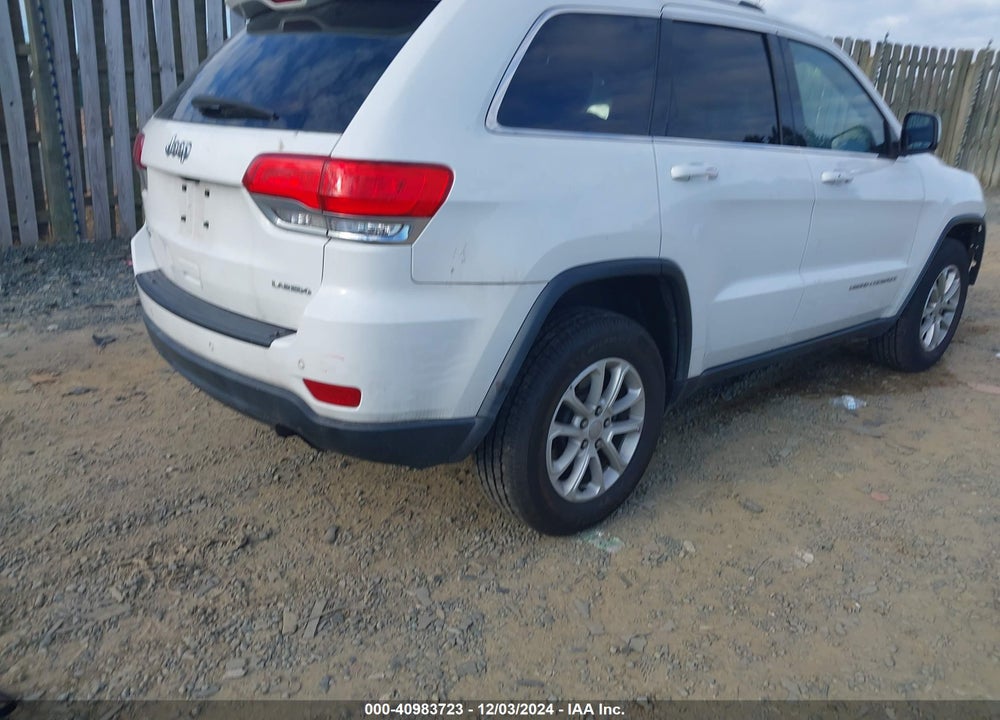2016 JEEP GRAND CHEROKEE LAREDO VIN: 1C4RJFAG9GC385084
