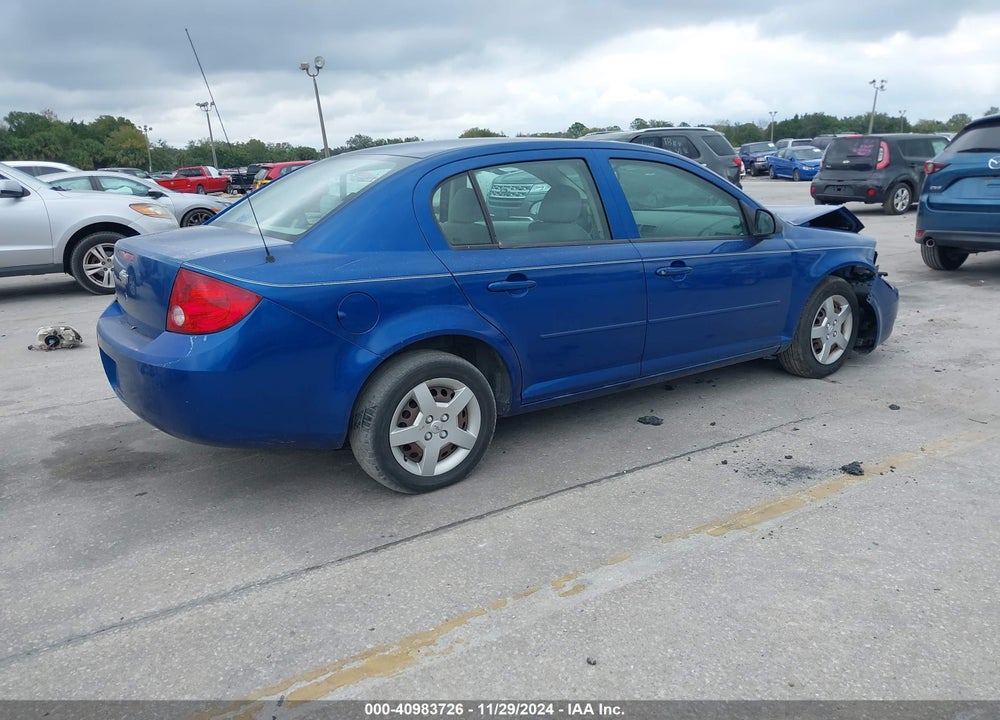 2005 CHEVROLET COBALT VIN: 1G1AK52F357613038