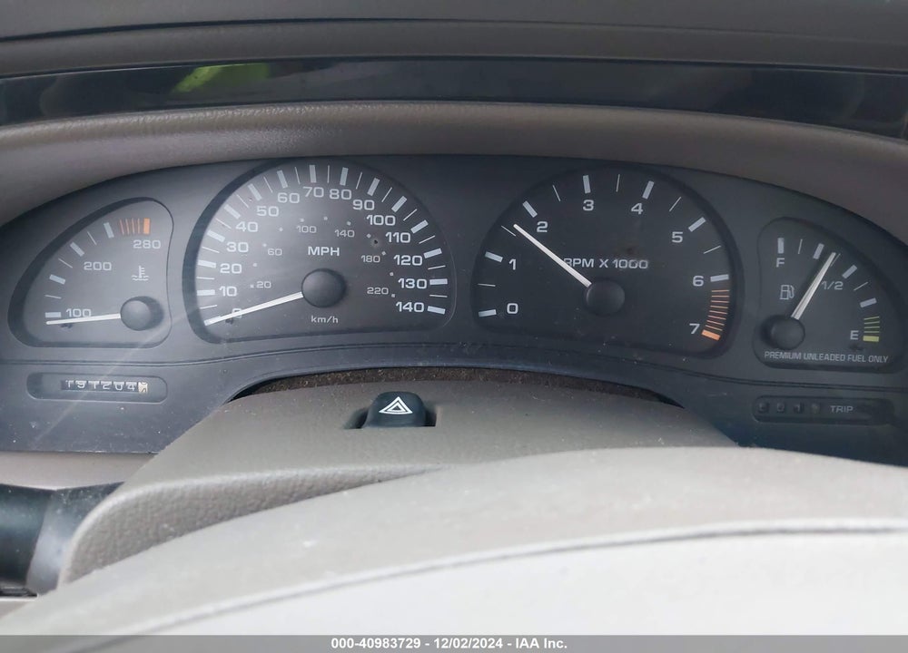 1997 OLDSMOBILE AURORA VIN: 1G3GR62C5V4125414