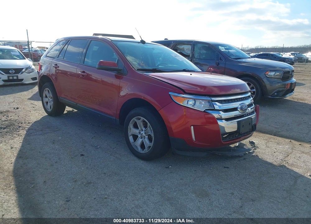 2013 FORD EDGE SEL VIN: 2FMDK3JC9DBA31057