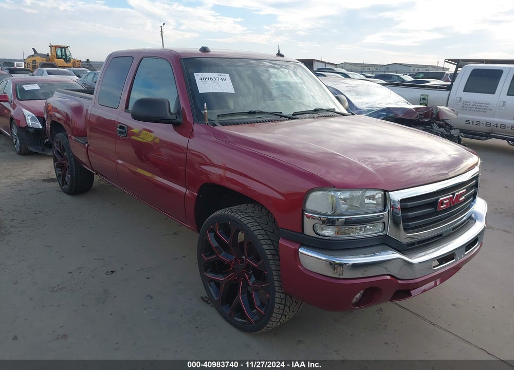 2004 GMC SIERRA 1500 SLT VIN: 1GTEK19T94Z167722