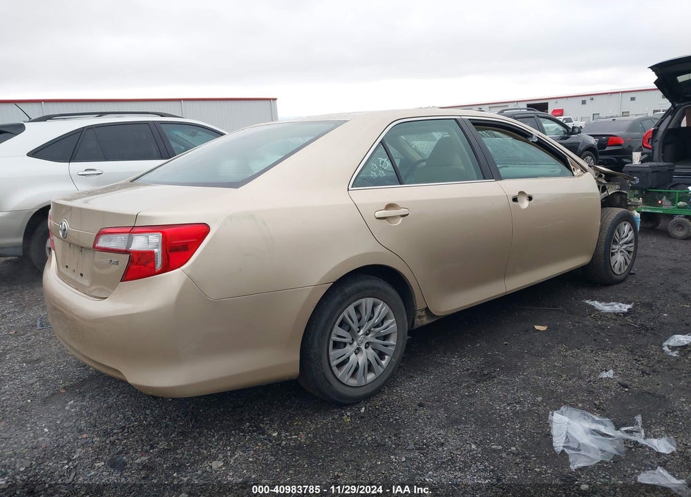 2012 TOYOTA CAMRY LE VIN: 4T1BF1FK6CU580174