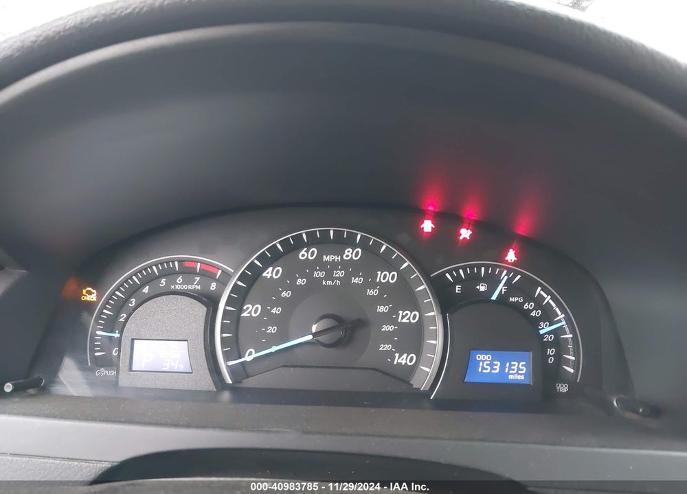2012 TOYOTA CAMRY LE VIN: 4T1BF1FK6CU580174