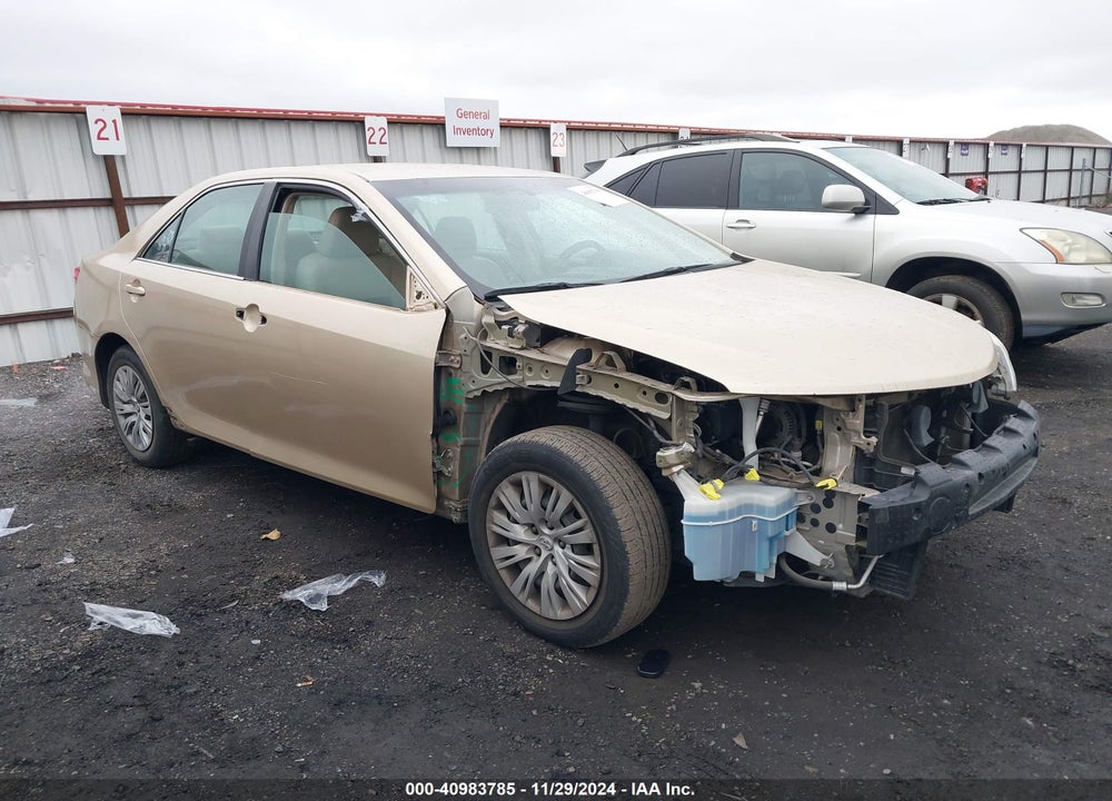2012 TOYOTA CAMRY LE VIN: 4T1BF1FK6CU580174