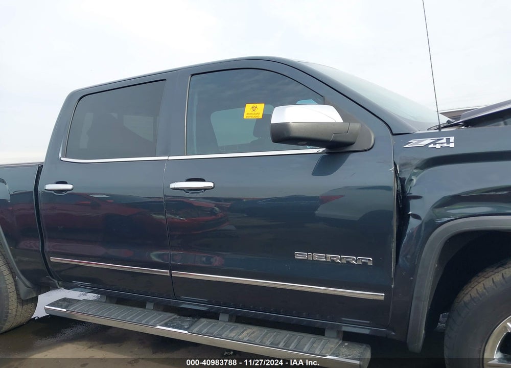 2018 GMC SIERRA 1500 SLT VIN: 3GTU2NEC6JG513598