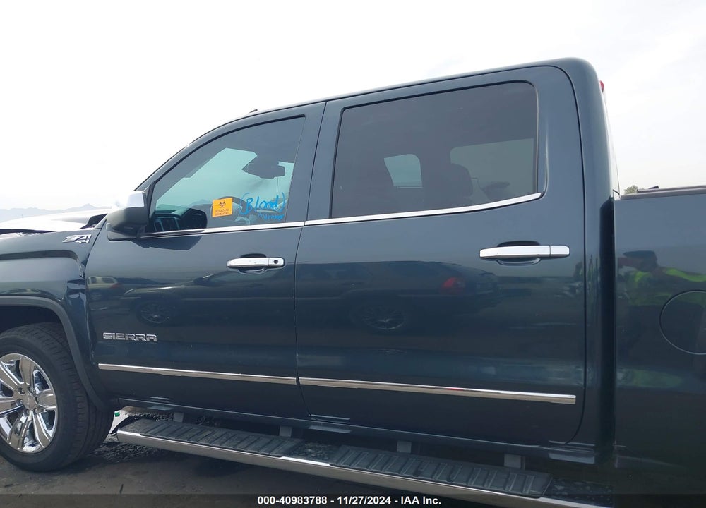 2018 GMC SIERRA 1500 SLT VIN: 3GTU2NEC6JG513598