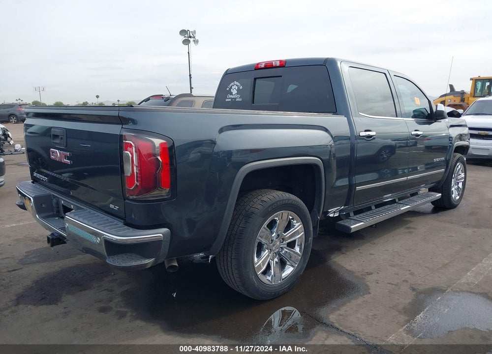 2018 GMC SIERRA 1500 SLT VIN: 3GTU2NEC6JG513598