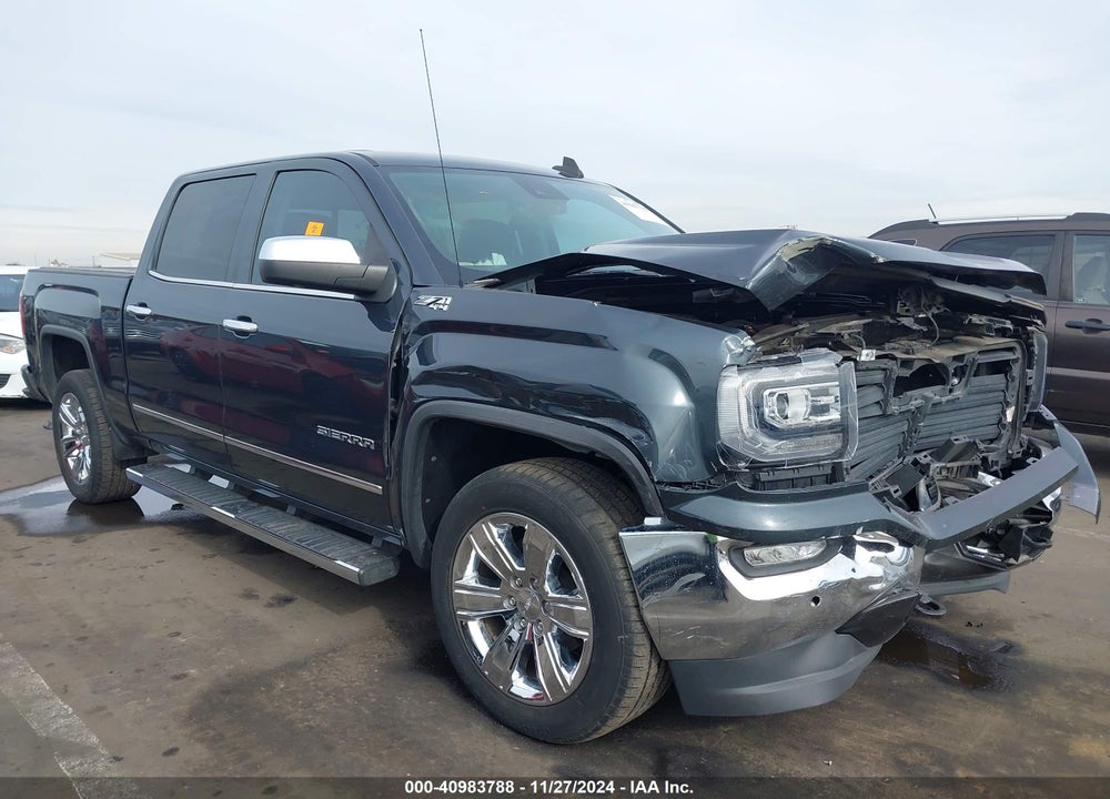 2018 GMC SIERRA 1500 SLT VIN: 3GTU2NEC6JG513598