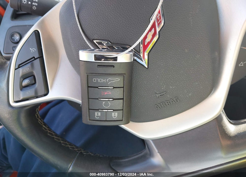 2019 CHEVROLET CORVETTE GRAND SPORT VIN: 1G1YW2D78K5112516