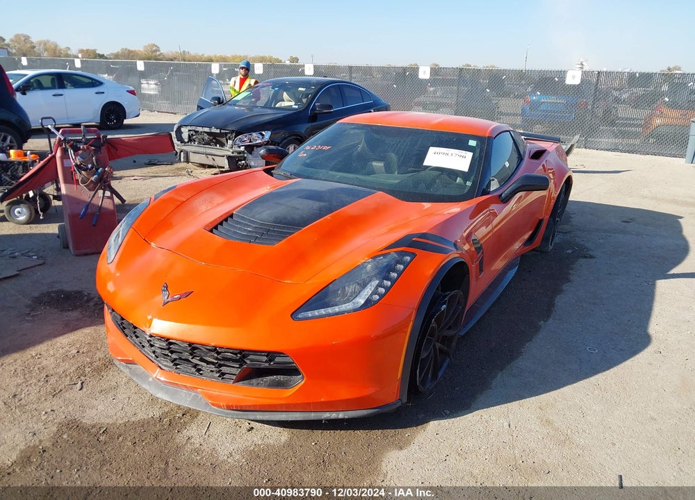 2019 CHEVROLET CORVETTE GRAND SPORT VIN: 1G1YW2D78K5112516