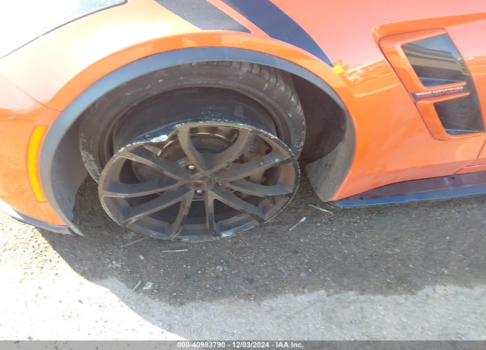 2019 CHEVROLET CORVETTE GRAND SPORT VIN: 1G1YW2D78K5112516