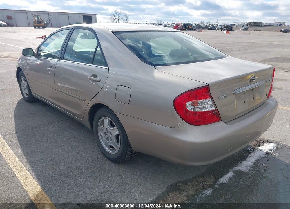 2002 TOYOTA CAMRY LE V6 VIN: 4T1BF32K22U541078