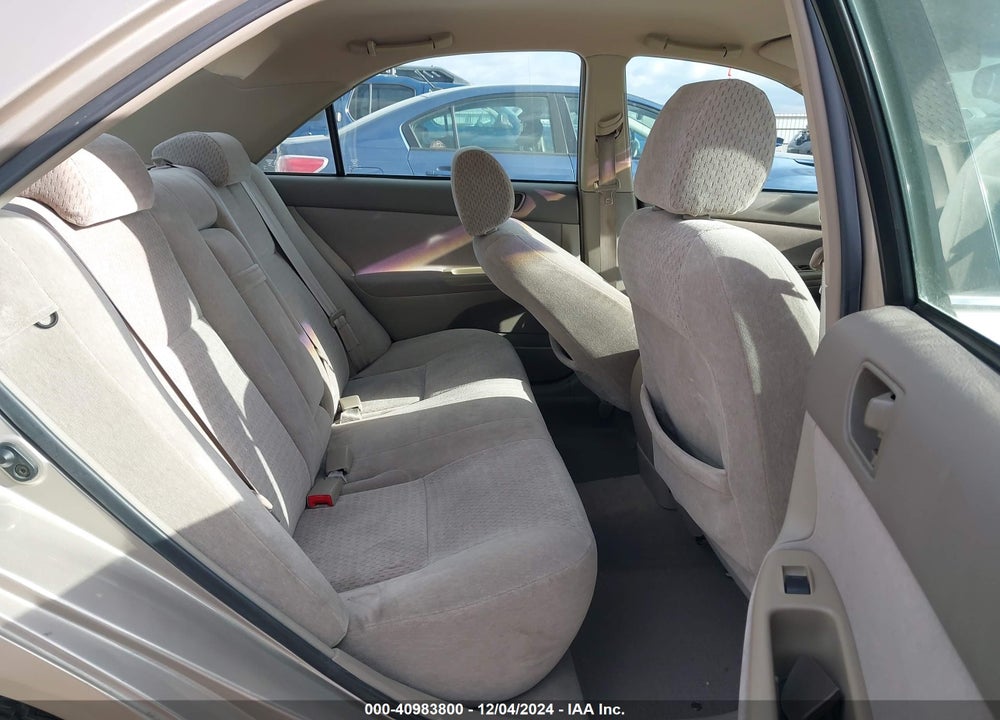 2002 TOYOTA CAMRY LE V6 VIN: 4T1BF32K22U541078
