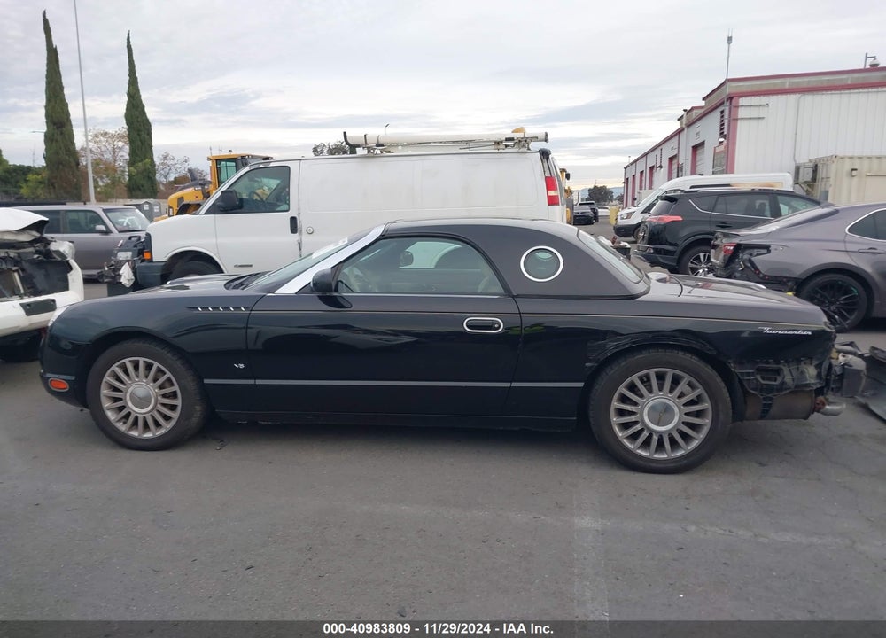 2004 FORD THUNDERBIRD VIN: 1FAHP60AX4Y104759