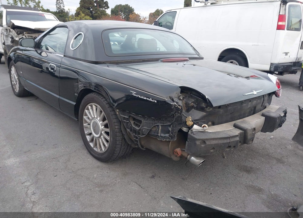 2004 FORD THUNDERBIRD VIN: 1FAHP60AX4Y104759