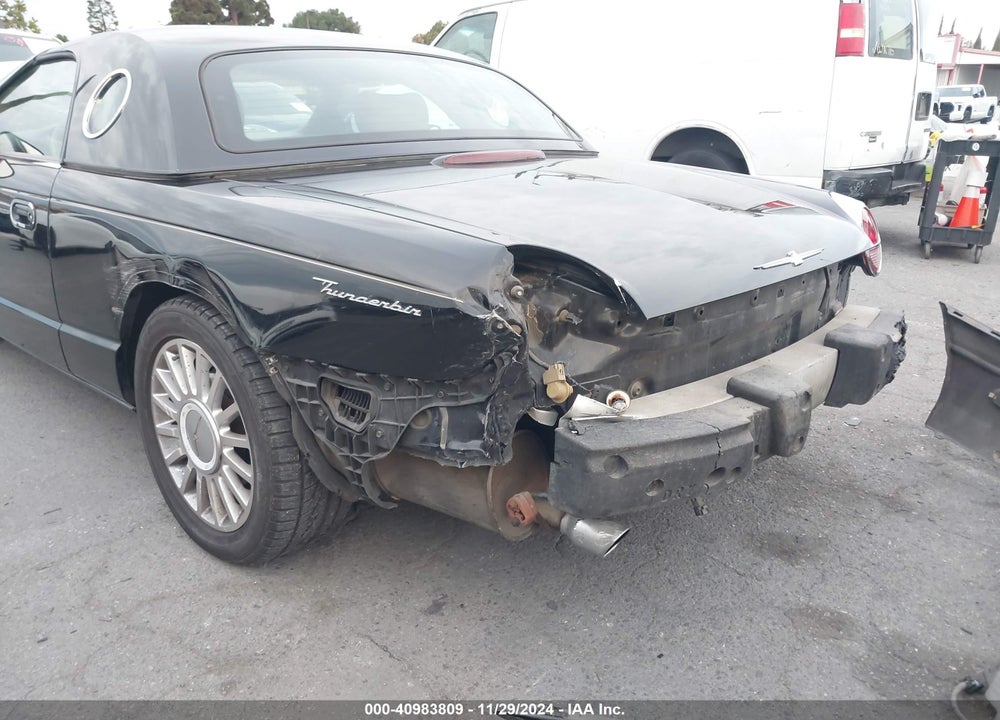 2004 FORD THUNDERBIRD VIN: 1FAHP60AX4Y104759