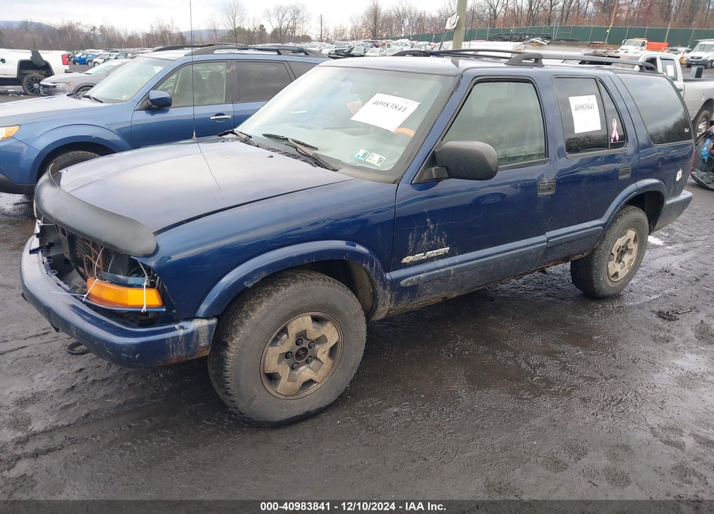 2004 CHEVROLET BLAZER LS VIN: 1GNDT13X54K156205