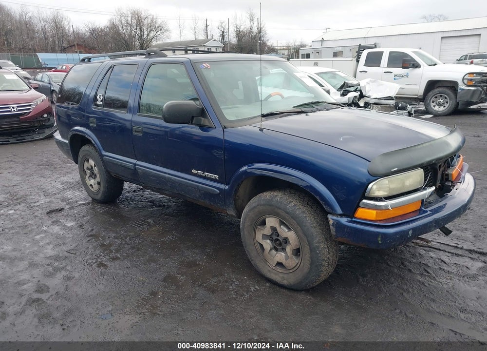 2004 CHEVROLET BLAZER LS VIN: 1GNDT13X54K156205