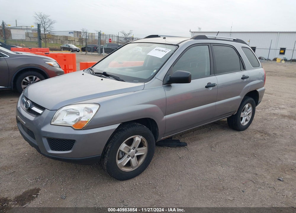 2009 KIA SPORTAGE LX V6 VIN: KNDJE723297599526