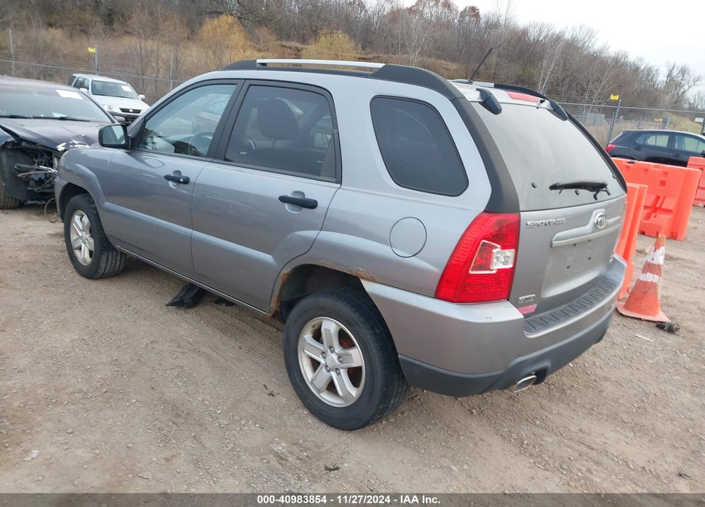 2009 KIA SPORTAGE LX V6 VIN: KNDJE723297599526