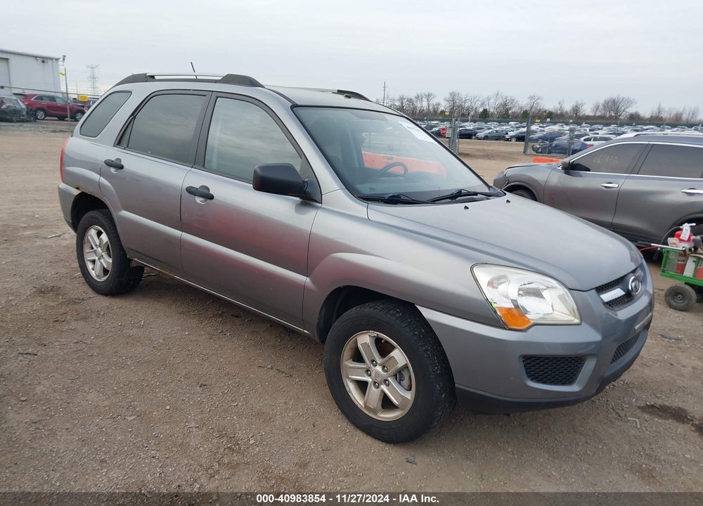 2009 KIA SPORTAGE LX V6 VIN: KNDJE723297599526