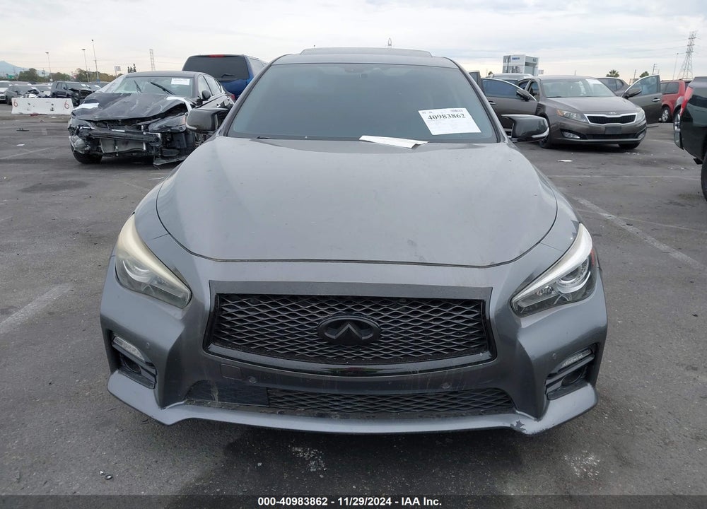 2016 INFINITI Q50 3.0T RED SPORT 400 VIN: JN1FV7AP4GM420804