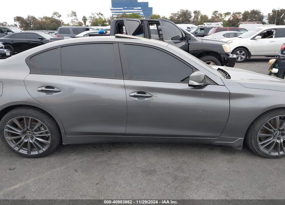 2016 INFINITI Q50 3.0T RED SPORT 400 VIN: JN1FV7AP4GM420804