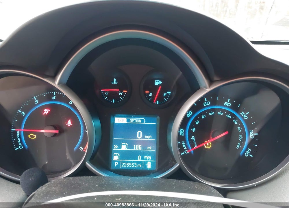 2013 CHEVROLET CRUZE LS AUTO VIN: 1G1PA5SG2D7282733